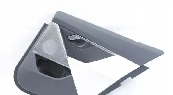 Rear door card panel trim