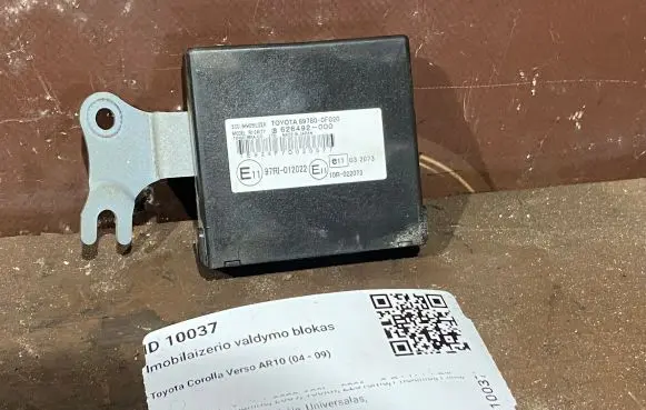 Toyota Corolla Verso AR10 Immobilizer control unit/module 897800F020