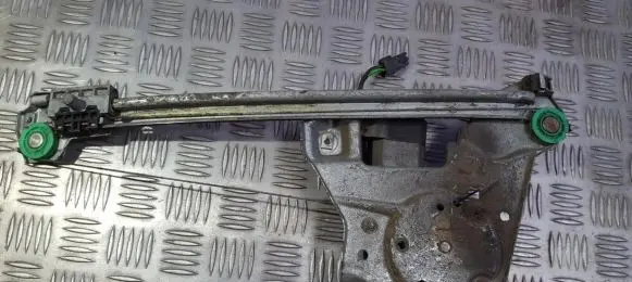 Sliding door window regulator with motor