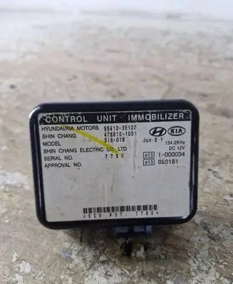 KIA Sorento Immobilizer control unit/module 954103E100 4788101009