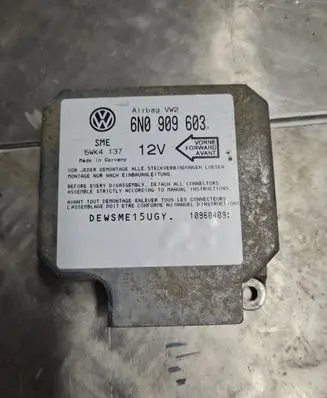 Volkswagen Transporter - Caravelle T4 Airbag control unit/module 6N0909603