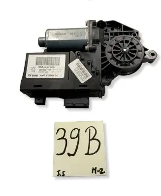 Peugeot 307 Front door window regulator motor 9634457580