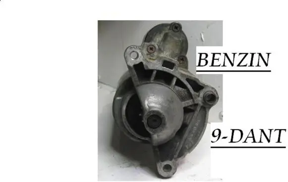 Peugeot 206 Starter motor 0001116003