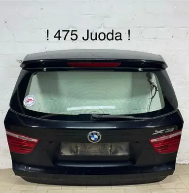 BMW X3 F25 Tailgate/trunk/boot lid