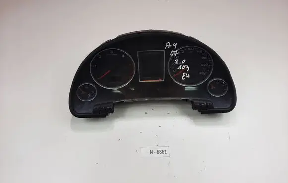 Audi A4 S4 B7 8E 8H Speedometer (instrument cluster) 0263626408