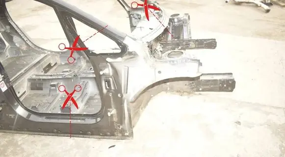 BMW 2 F45 Front quarter panel 