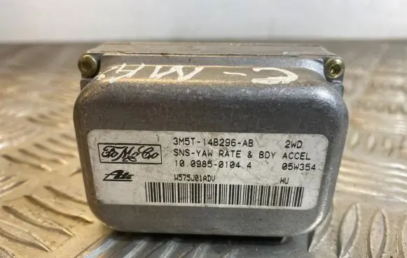 Ford Focus C-MAX ESP acceleration yaw rate sensor 3M5T14B296AB 10098501044 W575J01ADV