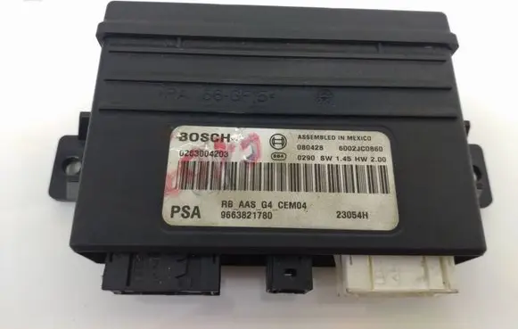 Citroen C5 Parking PDC control unit/module 9663821780 6002JC0860 0263004203