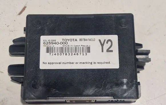 Toyota C-HR I Immobilizer control unit/module 89784F4010 625940000