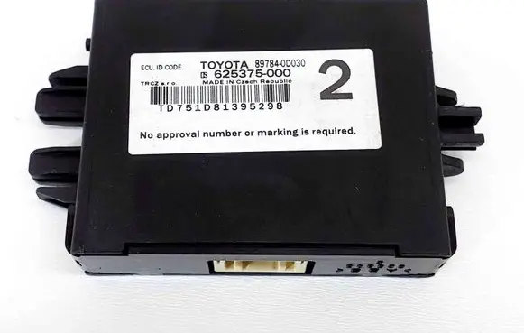 Toyota Yaris Immobilizer control unit/module 897840D030