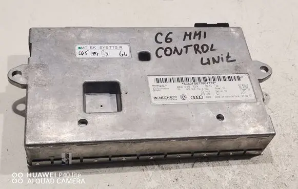 Audi A6 S6 C6 4F MMI control unit 4E0035729 4F0910732 77804772