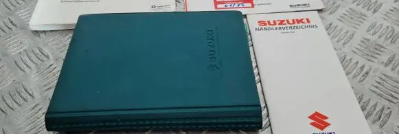 Suzuki Jimny Owners service history hand book 