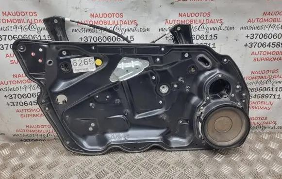 Volkswagen PASSAT B6 Front window lifting mechanism without motor 3C2837756F