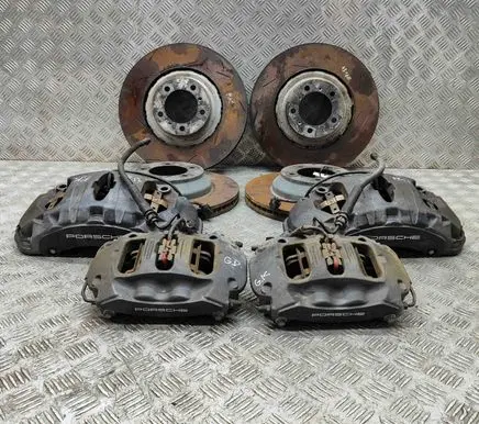 Porsche Panamera (971) Brake discs and calipers set 7PP615123 7PP615124