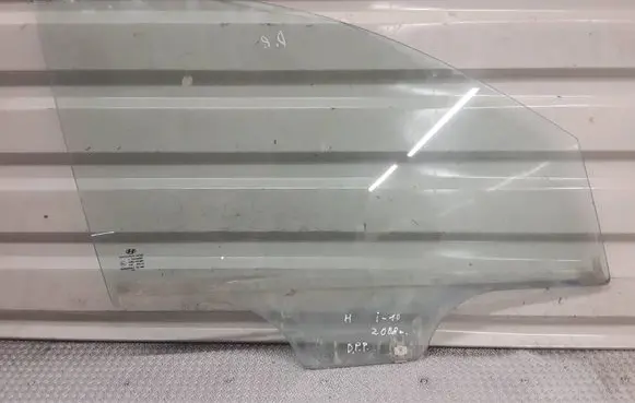 Hyundai i10 Front door window glass four-door 