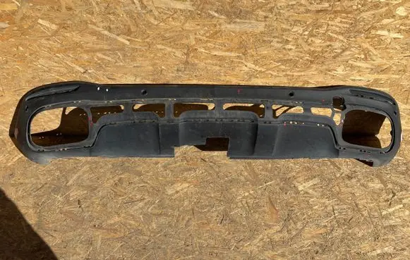 Rear bumper lower part trim