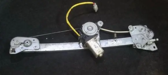Mazda 626 Sliding door window regulator with motor