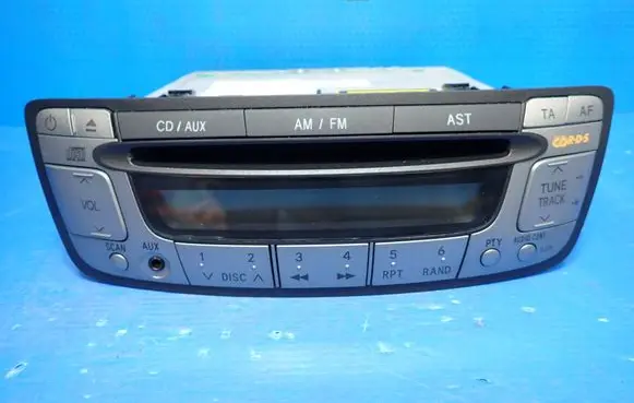 Toyota Aygo AB10 Radio/CD/DVD/GPS head unit 86120-0H010
