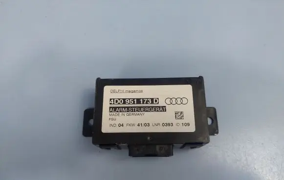 Audi A6 S6 C5 4B Alarm control unit/module 4D0951173D