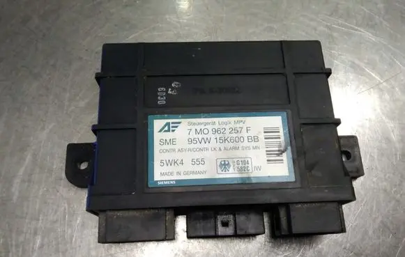 Ford Galaxy Comfort/convenience module 7M0962257F 95VW15K600BB 5WK4555