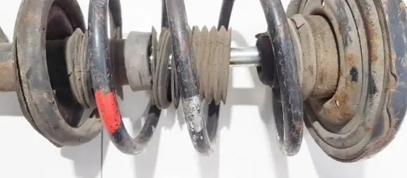 Front coil spring