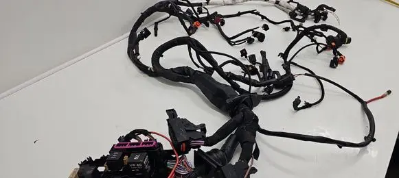 Audi A6 S6 C7 4G Engine installation wiring loom