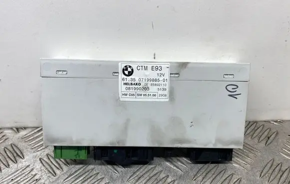 BMW 3 E92 E93 Convertible roof control unit 7199885 61357199885 081990203
