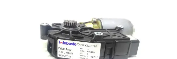 Nissan Qashqai+2 Sunroof motor/actuator 4223411B