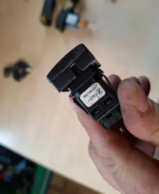 Citroen C4 I Parking (PDC) sensor switch 96476639XT 27891K
