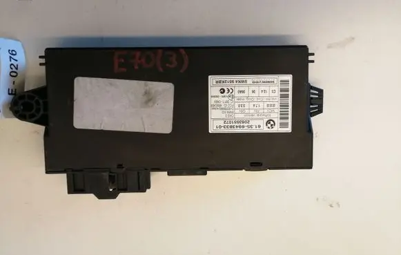 BMW X5 E70 CAS control unit/module 6943833 2063551072