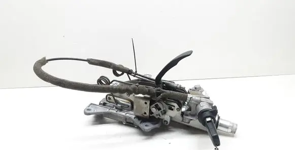 Steering wheel axle