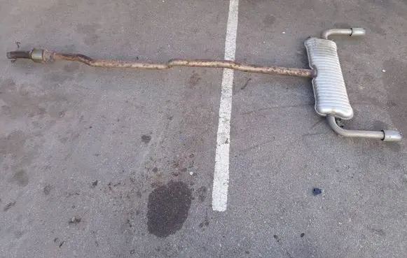 BMW 2 F45 Muffler/silencer 8577092 22827110