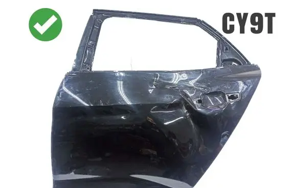 Audi A1 Rear door 82G833311 CYT9