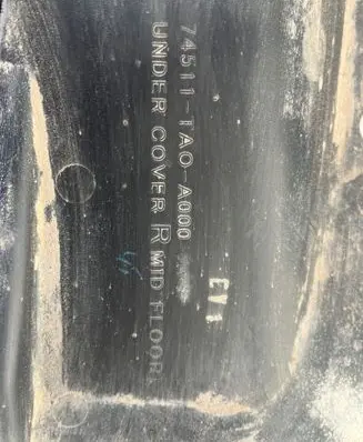 Honda Accord Pickup box liner 74511TA0A000