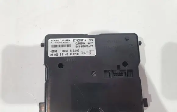 Nissan Qashqai J12 Air conditioner control unit module 277606RF1A