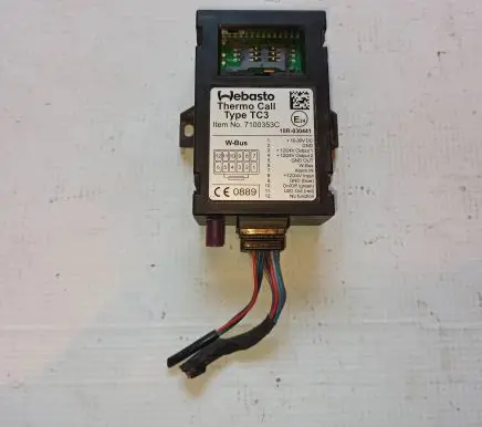 Renault Master III Auxiliary heating control unit/module 7100353C 10R030441 TV0DTC3