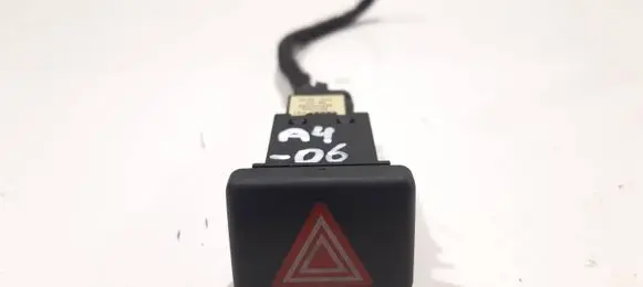 Audi A4 S4 B7 8E 8H Hazard light switch 8E0941509 PA6GF30