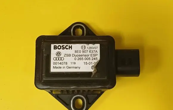 Skoda Superb B5 (3U) ESP acceleration yaw rate sensor 8E0907637A 0265005245