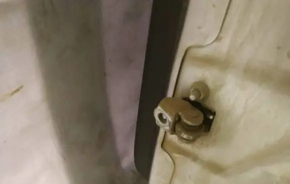 Rear door check strap stopper