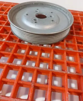 Audi A6 S6 C5 4B Power steering pump pulley 078145255