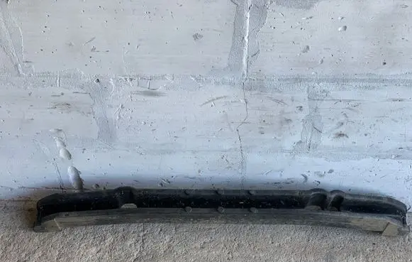 Front bumper foam support bar