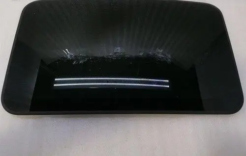 Cadillac STS Sunroof glass 25791961