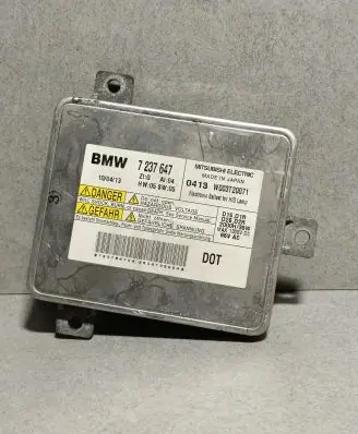 BMW 5 F10 F11 Headlight ballast module Xenon 7237647 W003T20071