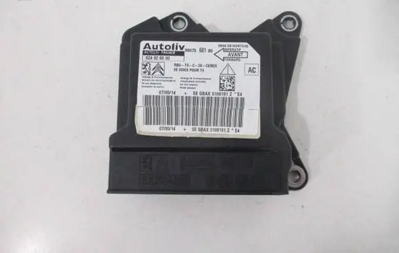 Peugeot 308 Airbag control unit/module 9807568180