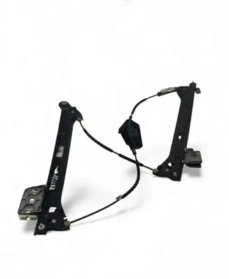 Rear window lifting mechanism without motor