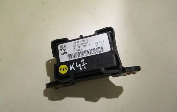 Audi A3 S3 A3 Sportback 8P ESP acceleration yaw rate sensor 1K0907655D 10170103643 CV75K282BQ