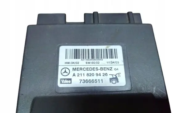Mercedes-Benz CL C215 Tailgate/trunk control unit/module A2118209126