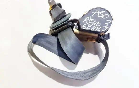 Renault Scenic I Rear seatbelt a505726 7700844329