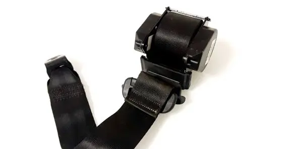 Volkswagen PASSAT B7 USA Rear seatbelt 561857806