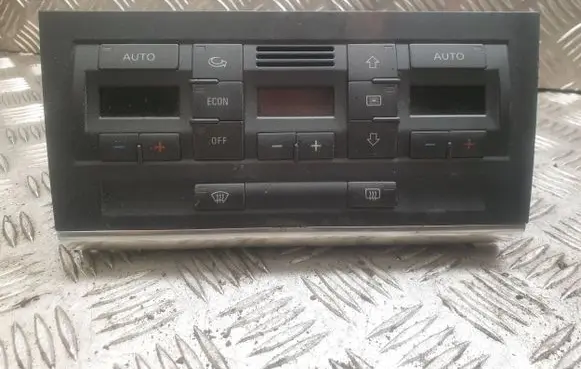 Audi A4 S4 B7 8E 8H Climate control unit 0198719 8E0820043AJ